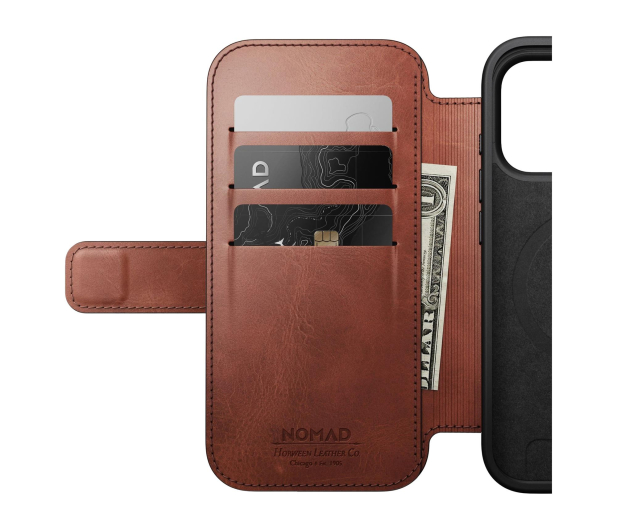 Nomad Modern Leather Folio do iPhone 17 Pro MagSafe olde dublin - 1362253 - zdjęcie 7